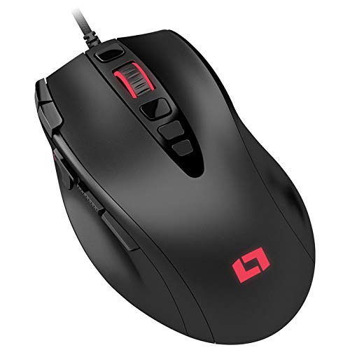 Lioncast LM 25 - Ratón, Color Negro