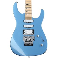 Jackson X Series Dinky DK3XR M HSS MN Frostbyte Blue guitare électrique - Les Beatles, Paul McCartney, John Lennon, RIngo Starr, George Harrison