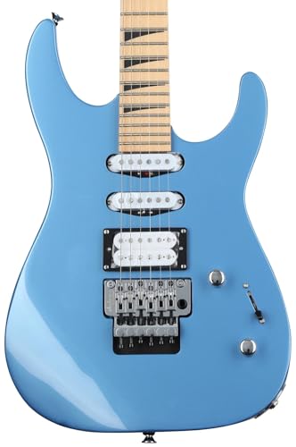 Jackson X Series Dinky DK3XR M HSS MN Frostbyte Blue guitare électrique - Les Beatles, Paul McCartney, John Lennon, RIngo Starr, George Harrison Jackson X Series Dinky DK3XR M HSS MN Frostbyte Blue guitare électrique