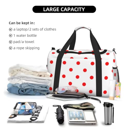 Bolsa de viaje grande impermeable para escapadas de fin de semana 6