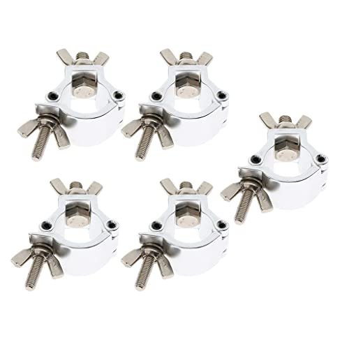 MYADDICTION 5pc Heavy Duty Stage Light Hook Clamp for Moving Head...