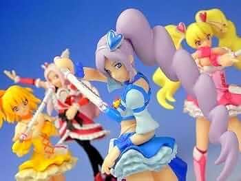Qposket フレッシュプリキュア キュア ピーチ パッション ベリー パイン Amazon.co.jp: プリティフィギュア プリキュアート フレッシュ