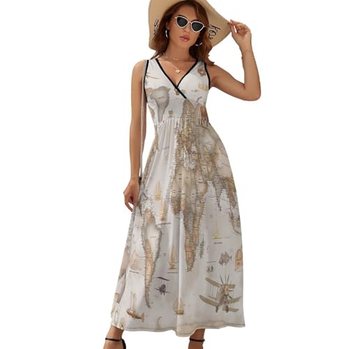 Robe longue femme ete fluide et legere contre la chaleur