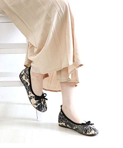 COULEURVARIE（クロールバリエ）『シークレットヒールバレエシューズ』