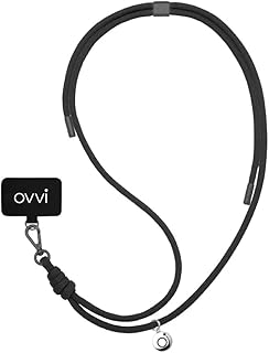 Alça Para Smartphone Ovvi Nylon Eclipse Preto