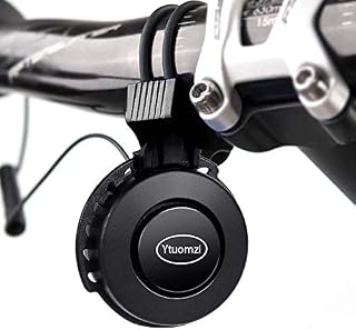 Ytuomzi Electric Bike Horn USB Rechargeable Bicycle Bell 120 db Invisible Cycling Alarm