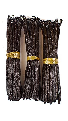 Virgin Vanilla Beans Madagascar Vanilla Bean Grade A â€“ Great Vanilla Beans For Making Vanilla Extract, Pure Vanilla Bean Paste, Organic Vanilla Powder, Cooking & Baking - 10 (5 inch) Vanilla Pods