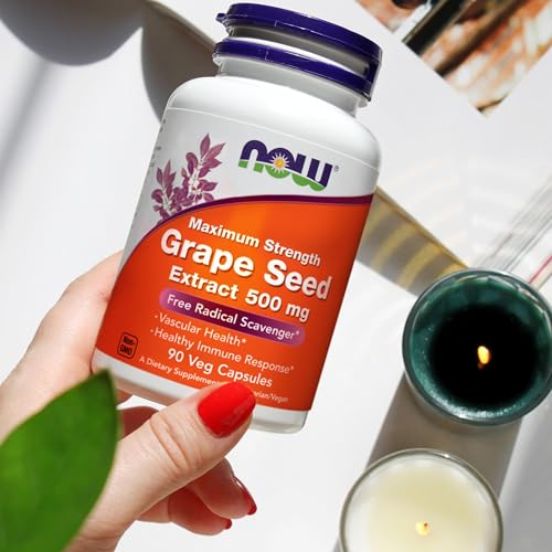 Now Foods Grape Seed Extract, Maximum Strength 500 Mg thumb #3