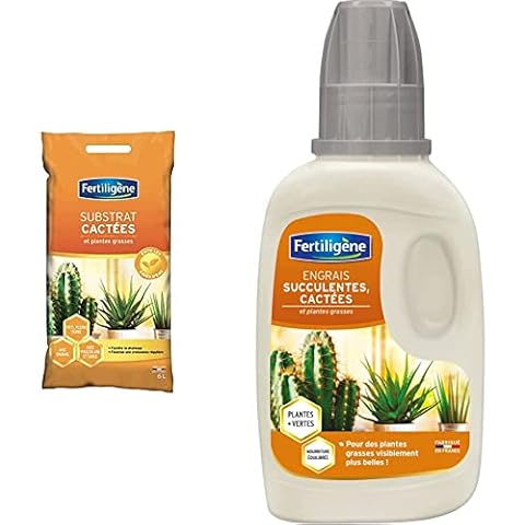 Fertiligène Substrat et Engrais Cactus Cover