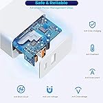iPhone 16/15 Charger Block, 2Pack 20W Dual Port PD Fast USB C Wall Charger Adapter + USB A Quick Charging Brick Plug Compatible with iPhone 16/15/14/13/12/11/Pro Max/Plus/XS/XR/X,iPad,AirPods and More - Image 4
