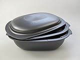 Original Tupperware TUPPERWARE UltraPro 2,0L Backform+ GRILLPLATTE Bräter H30 Auflaufform Ultra Pro