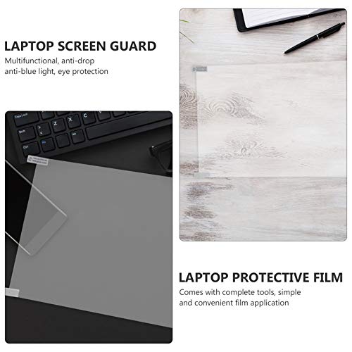 OSALADI protetor de tela para laptop de 15,6 polegadas, luz azul e filtro antirreflexo proteção ocul