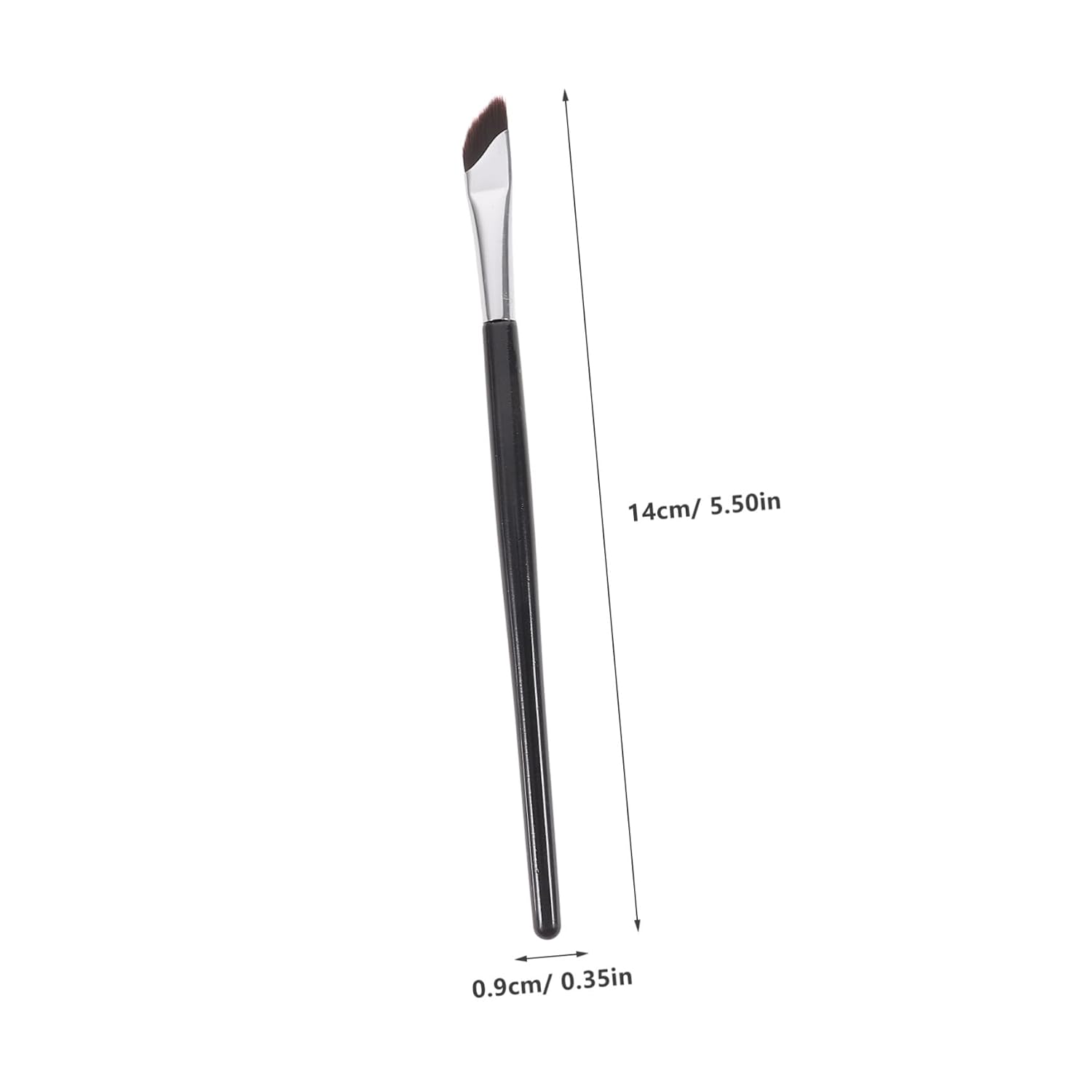 3pcs Angled Eyeliner and Brow Brush Set Slanted Precision Eyeliner Brush for Eye Makeup Cosmetic Tools for Eyeshadow and Eyebrow Definition