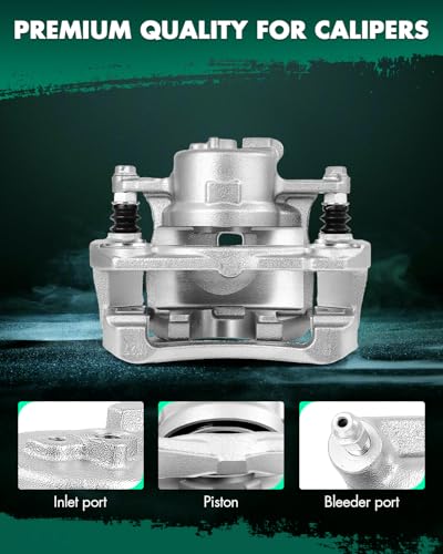 Image of SCITOO 19B3197A Front Right Passenger Side Brake Caliper Fits For Scion For xB 2008-2015,For Toyota For RAV4 2012-2018, With Bracket,1PC