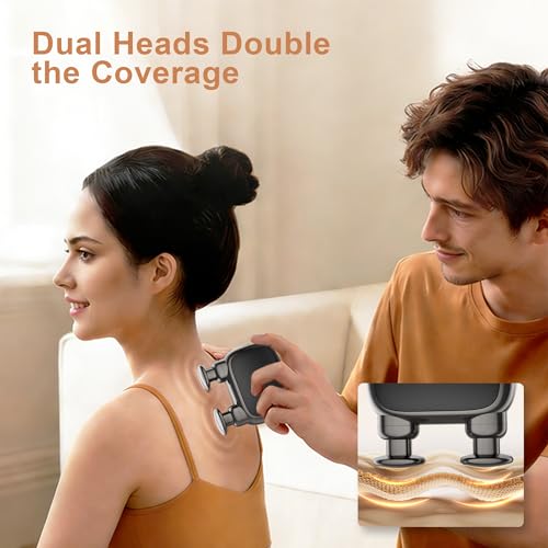 Image of LEERCON Massage Gun Pocket, Powerful Mini Massage Gun Brushless Motor - Deep Tissue Portable Handheld Massager for Pain Relief, Gift for Men Women Athletes