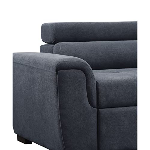 Lilola Home Lhf-89138 Sofabed, Dark Gray #TOP4
