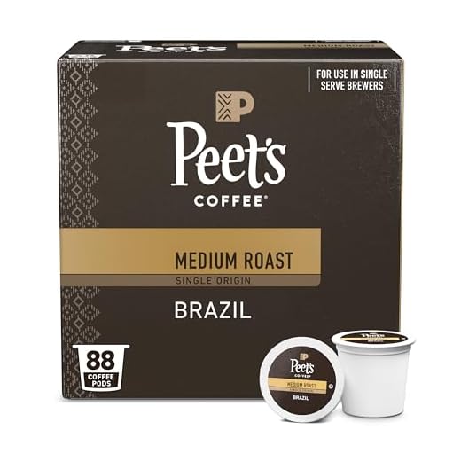 Peet's Coffee Single Origin Brazil Pods
