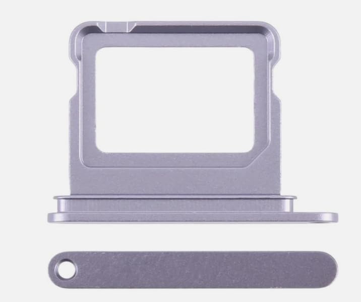 2PCS SIM Card Tray Holder Replacement for iPhone 17 Blue