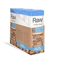 Amazonia Raw Protein Bar Choc Chip Cookie Dough 40 g, Multicolor