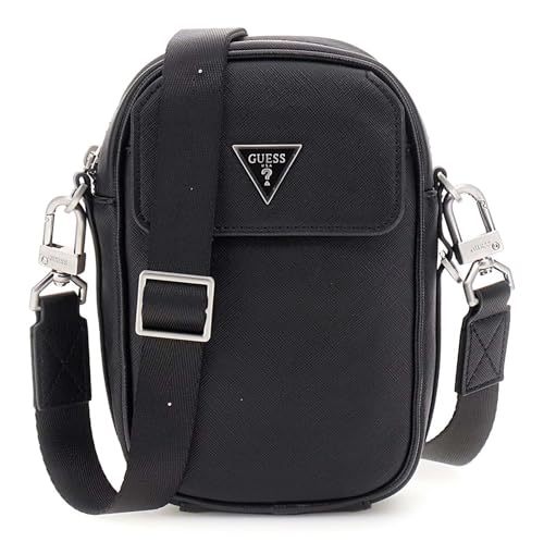GUESS sac à épaule bandoulière Milano Micro Crossbody Bag Black noir