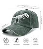 Hatwell Boys' Skull Dinosaur Hat, Embroidered Dino Washed Adjustable Baseball Cap for Kids Age 2-11, Grey #1