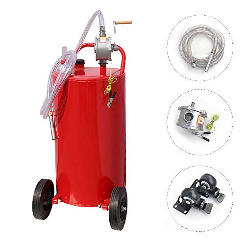 Parts-Diyer 35 Gallon Portable Gas Caddy Oil Storage Tank Large Gasoline Diesel Can