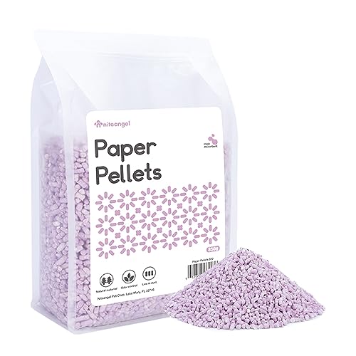 Niteangel Hamster Paper Pellets Bedding 1.8LB (Purple)