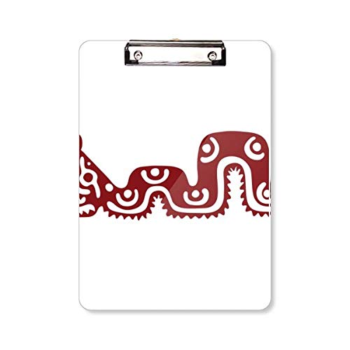 Porte-bloc serpent mexicain format A4 pour styliser vos réunions