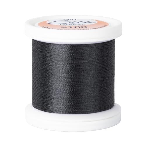 Hilo de seda YLI Threads 100 wt gris medio miniatura 1