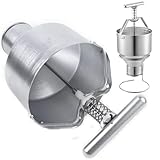 Manueller Donut-Depositor mit einstellbaren Dickeneinstellungen, Edelstahl-Trichter und Ständer für professionelles Backen und Gastronomie