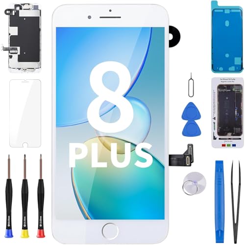 Écran LCD iPhone 8 Plus pré-assemblé pour retrouver un tactile fluide et une caméra nette