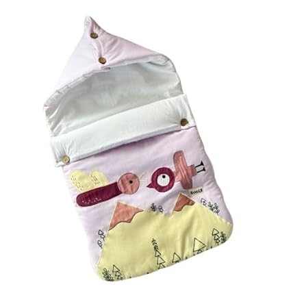 BHAAKUR Birds in The Sky - Baby Carrier Nest | Multi-Color, 0-6 Months