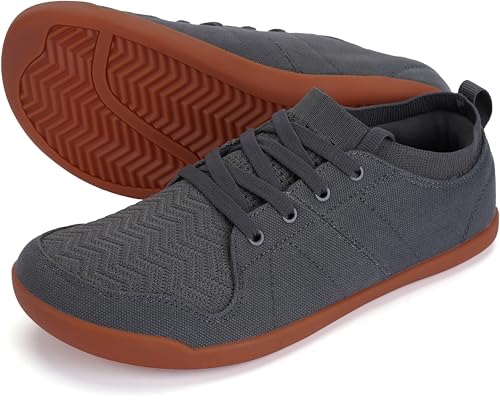 WHITIN Men's Wide Slip-on Barefoot Minimalist Shoes Low Zero Drop