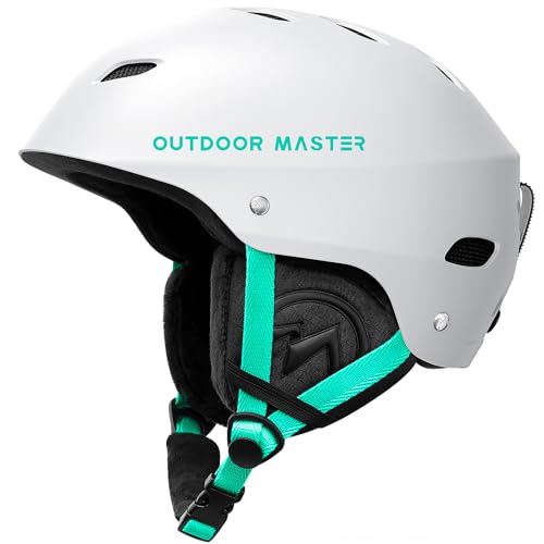 OutdoorMaster Kelvin Unisex Skihelm - Schneesporthelm für Skifahren/Snowboard mit...