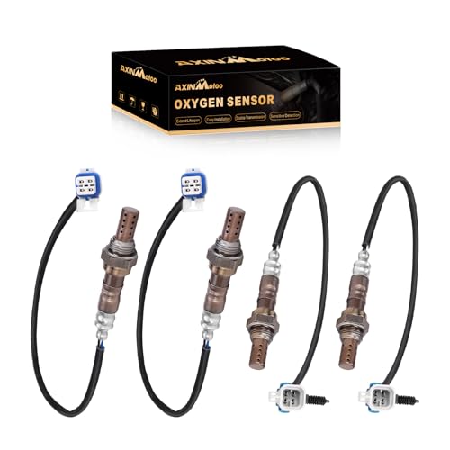 Sensor de oxígeno para GMC, Cadillac y Chevy 4 piezas miniatura 1