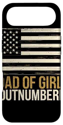 Dad Of Girls Outnumbered USAtbO ppւ薺Ƒ X}zP[X iPhone Air p