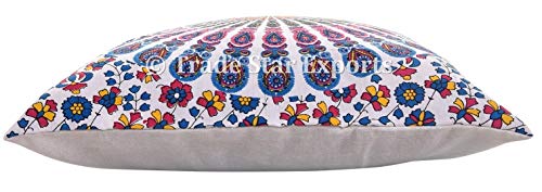 Coussin mandala indien 40x40 cm avec insert Trade Star