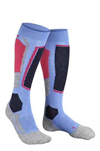 Image of FALKE Women's SK2 Intermediate Ski Socks, Warming, Quick Dry Merino Wool, 1 Pair
