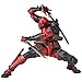 WANSHI Deadpool Action Figure, Supereroe, Movie Anime PVC Figure Giunti Mobili Modello Statua Giocattoli per Bambini Regalo di Compleanno (Rosso)