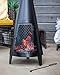 63 inch Tall Chiminea Outdoor Fireplace for Backyard and Patio - Wood Burning Rocket Fire Pit