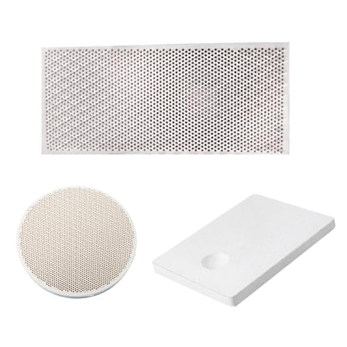 SKYPRO 3Pcs Welding Casting Kit, Soldering Honeycomb Ceramic Soldering Board Jewelry Making Tools, Insulating Fire Bricks for Jewelry Soldering Casting