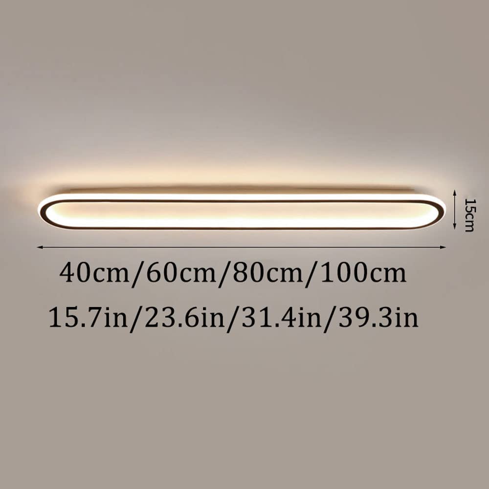 prostokątna lampa sufitowa LED do montażu podtynkowego - nowoczesny liniowy złoto-czarny design do łazienki, kuchni, jadalni, przedpokoju, biura, korytarza, werandy