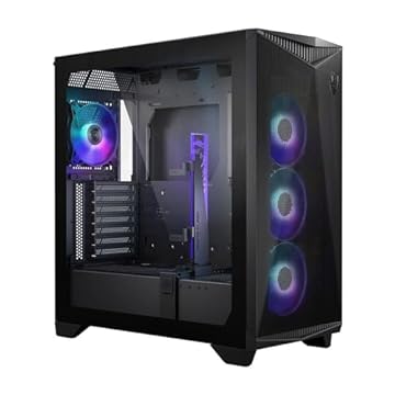 Gabinete Gamer MSI MPG Gungnir 300R Airflow - Mid Tower, 4x Fan ARGB, USB 3.2x2+3.2TipoC, Vidro