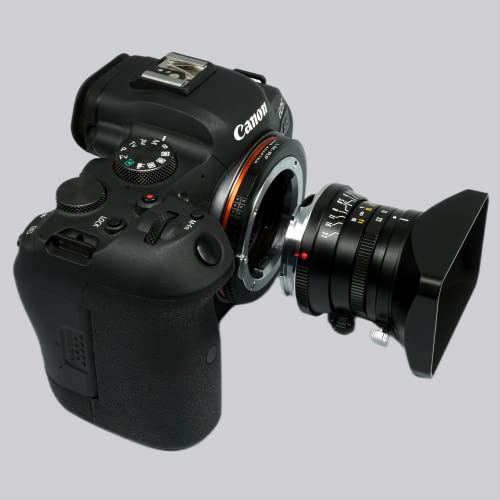 PHOLSY Lens Mount Adapter for Leica M LM, Zeiss ZM, Voigtlander VM Mount Lens, Compatible with Leica M to Canon EOS RF Camera EOS R8, R50, R6 Mark II, R7, R10, R3, R5, EOS R5C, EOS R6, EOS R, EOS RP - Image 4