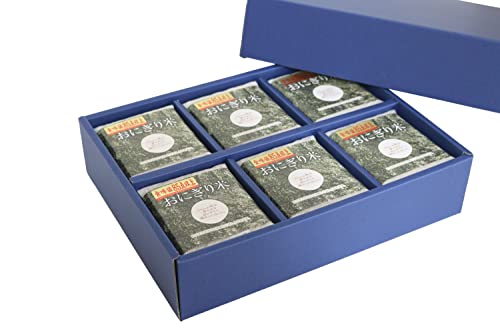【新米入荷】【無地熨斗付】【研がずにそのまま炊ける便利な無洗米】魚沼産コシヒカリ おにぎり米 300g(2合) ギフトセット(6個入り) 令和7年産米