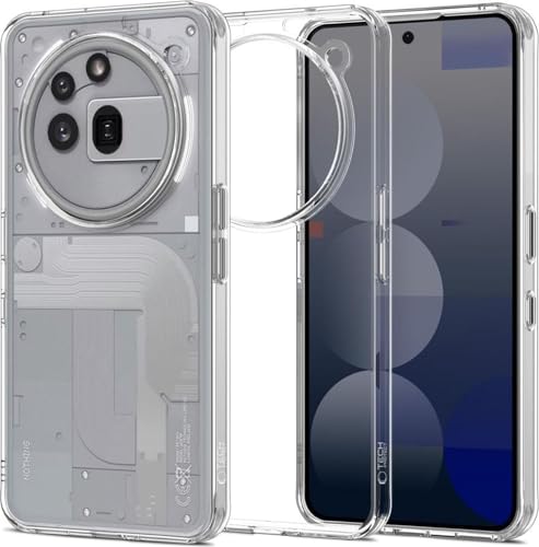 Oprimio Kristallklar Hülle für Nothing Phone 3a Pro [Silikon Hülle] [%100 Durchsichtig] [Deutsche Material] [Ultra Dünn] Klar Handyhülle für Nothing Phone 3A Pro