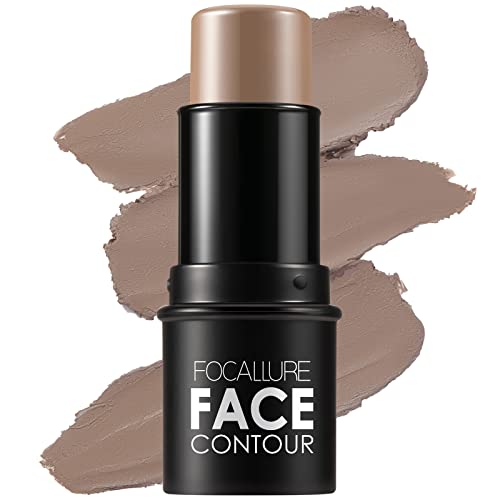 FOCALLURE Contour Stick - Cool Tone Cream Face Contour, Light