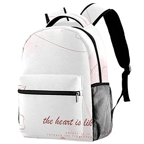 Sac à dos de voyage loisirs campus pour filles et garçons avec gourde