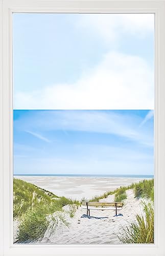GRAZDesign Fensterfolie Blickdicht Sichtschutz, Sichtschutzfolie Fenster,...
