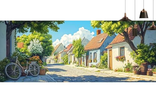 Kit complet broderie diamant Londres 50x100cm pour débutant - 2